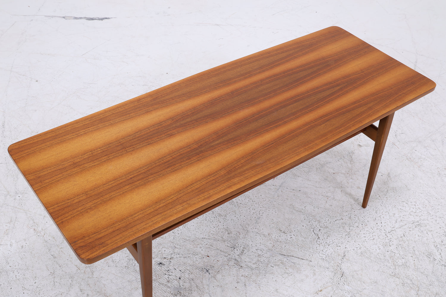 Vintage Couchtisch Holz | 50er 60er Jahre Coffee Table | Mid Century Tisch | Retro Wohnzimmertisch