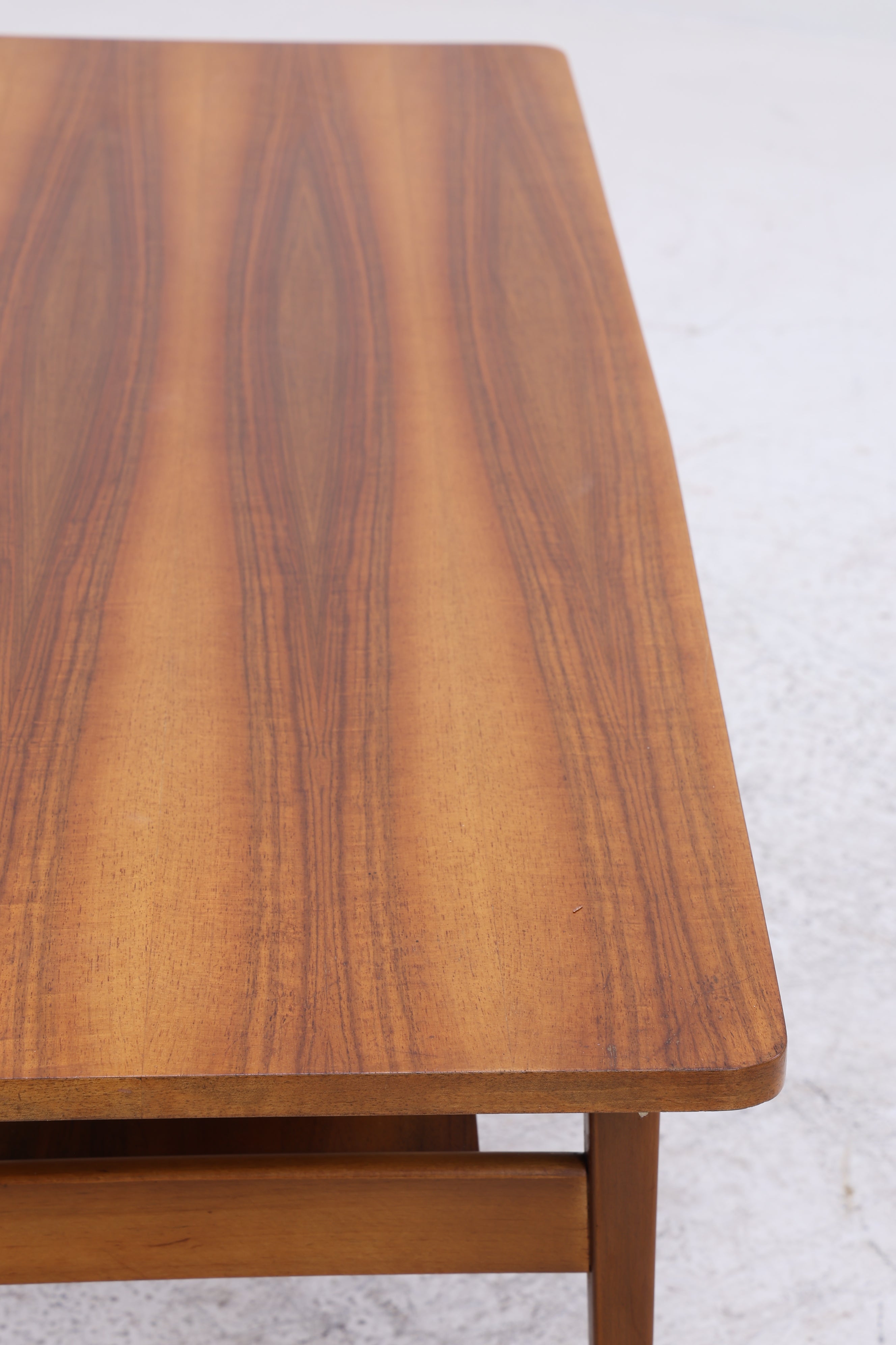 Vintage Couchtisch Holz | 50er 60er Jahre Coffee Table | Mid Century Tisch | Retro Wohnzimmertisch