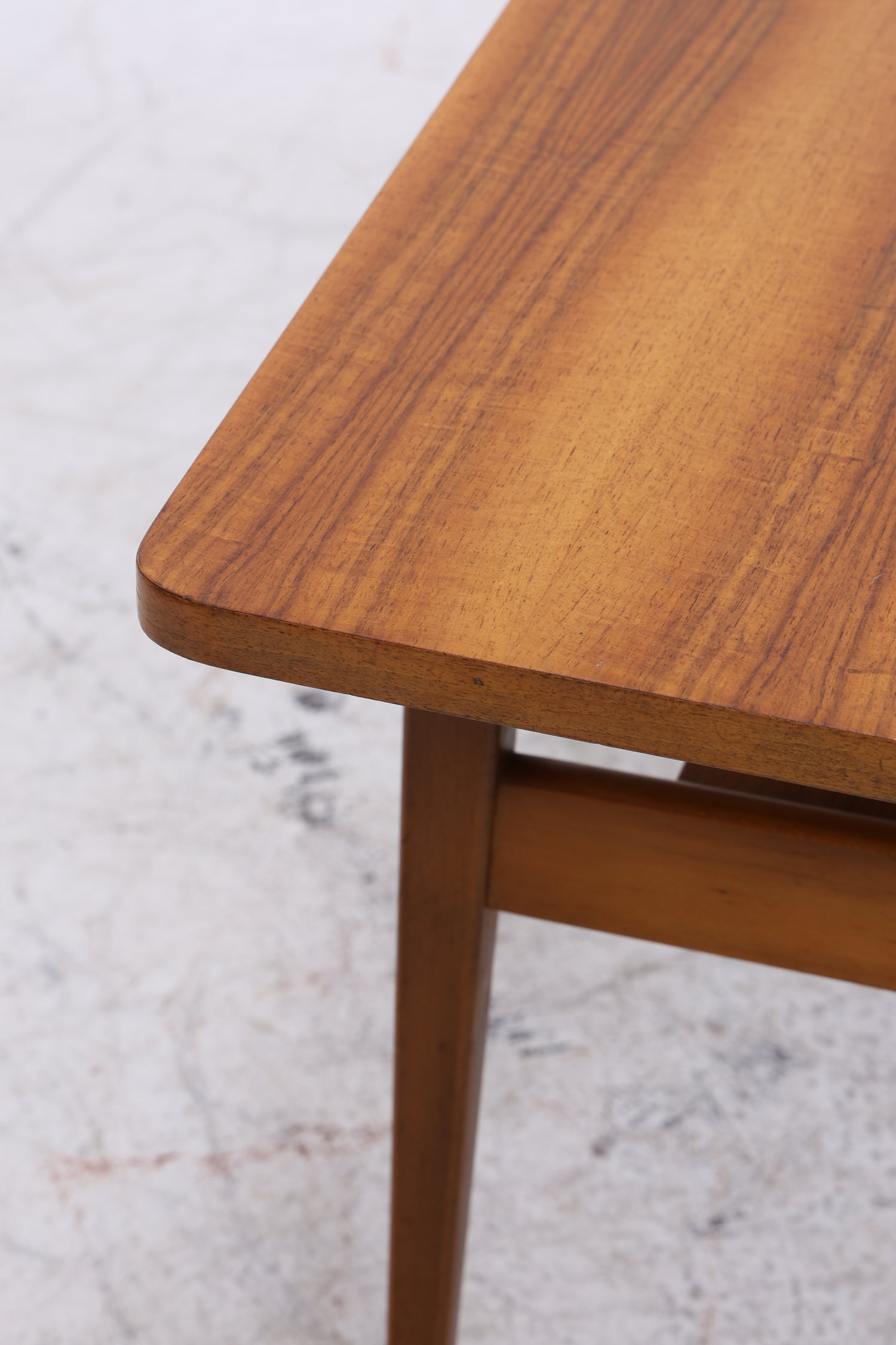 Vintage Couchtisch Holz | 50er 60er Jahre Coffee Table | Mid Century Tisch | Retro Wohnzimmertisch