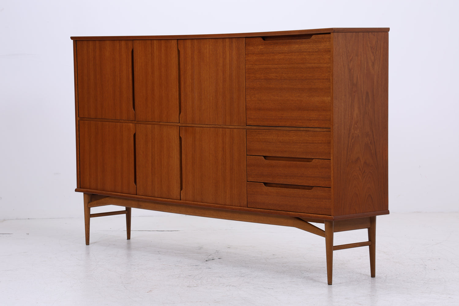 Børge Mogensen Highboard | Fredericia Teak Sideboard | Danish Design 60er Jahre | Vintage Bar Highboard | Mid Century Cabinet