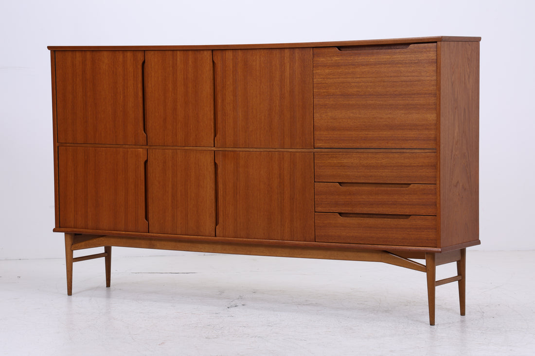 Børge Mogensen Highboard | Fredericia Teak Sideboard | Danish Design 60er Jahre | Vintage Bar Highboard | Mid Century Cabinet