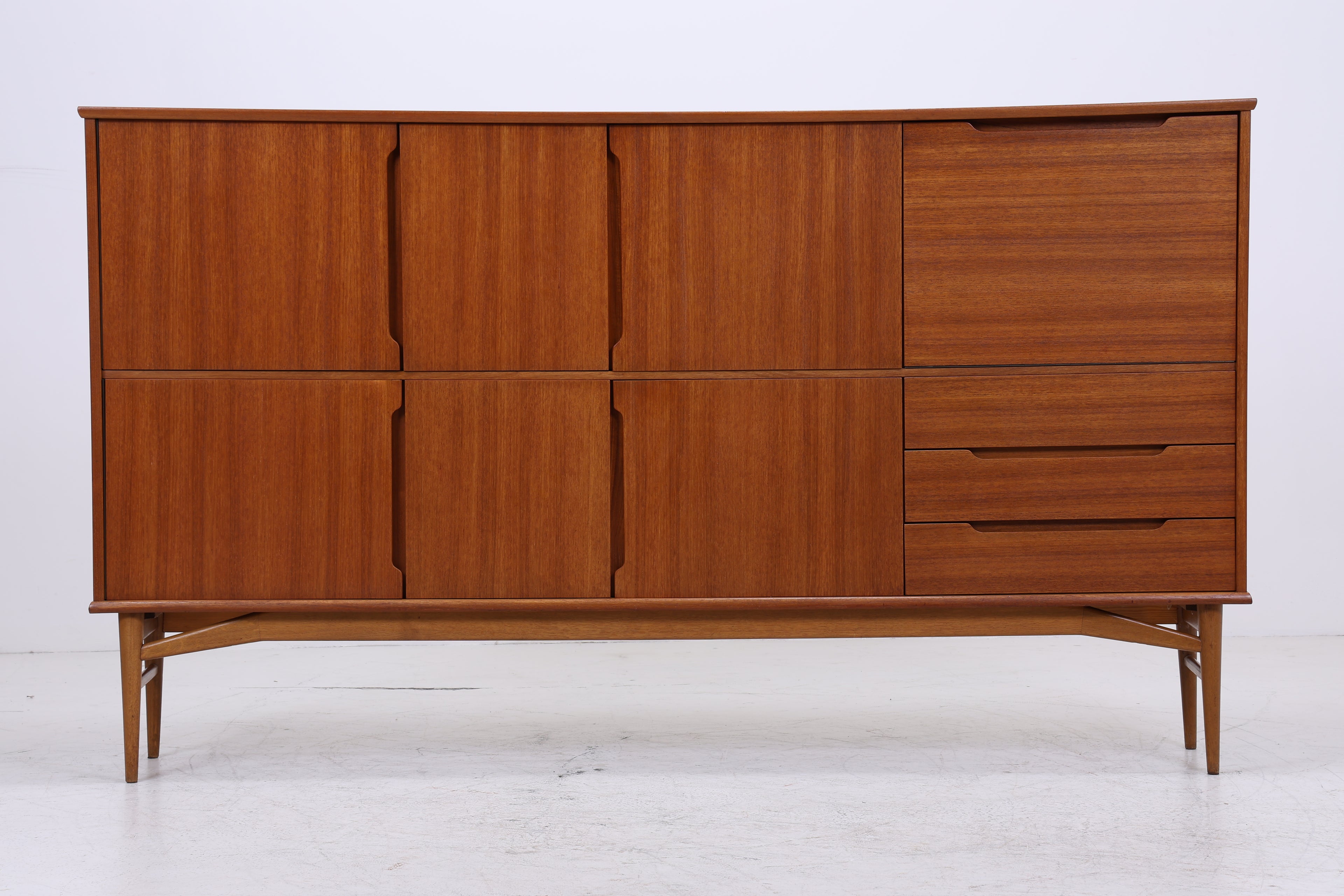 Børge Mogensen Highboard | Fredericia Teak Sideboard | Danish Design 60er Jahre | Vintage Bar Highboard | Mid Century Cabinet