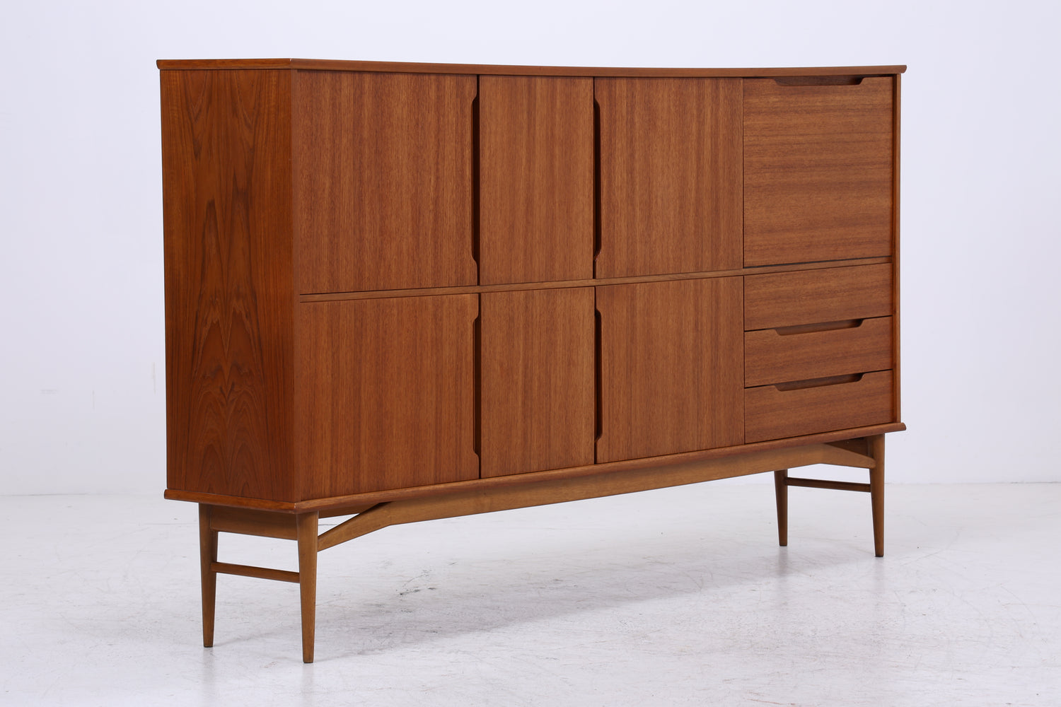 Børge Mogensen Highboard | Fredericia Teak Sideboard | Danish Design 60er Jahre | Vintage Bar Highboard | Mid Century Cabinet