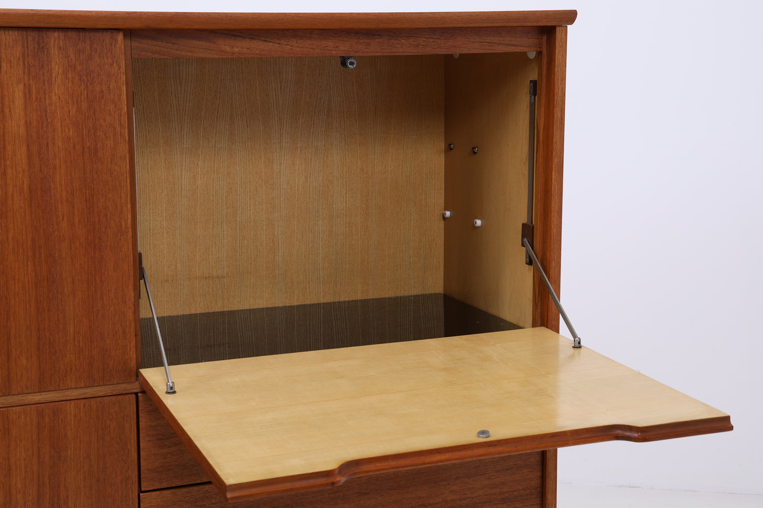 Børge Mogensen Highboard | Fredericia Teak Sideboard | Danish Design 60er Jahre | Vintage Bar Highboard | Mid Century Cabinet