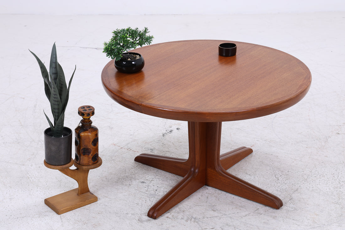 Ausziehbarer Teak Couchtisch | Danish Design | Mid Century Sofatisch