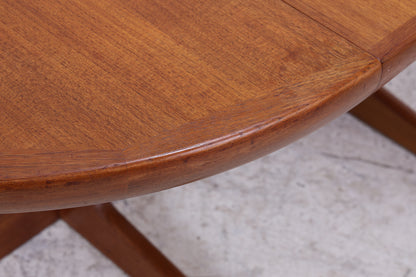 Ausziehbarer Teak Couchtisch | Danish Design | Mid Century Sofatisch