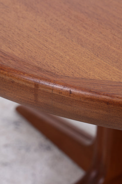 Ausziehbarer Teak Couchtisch | Danish Design | Mid Century Sofatisch