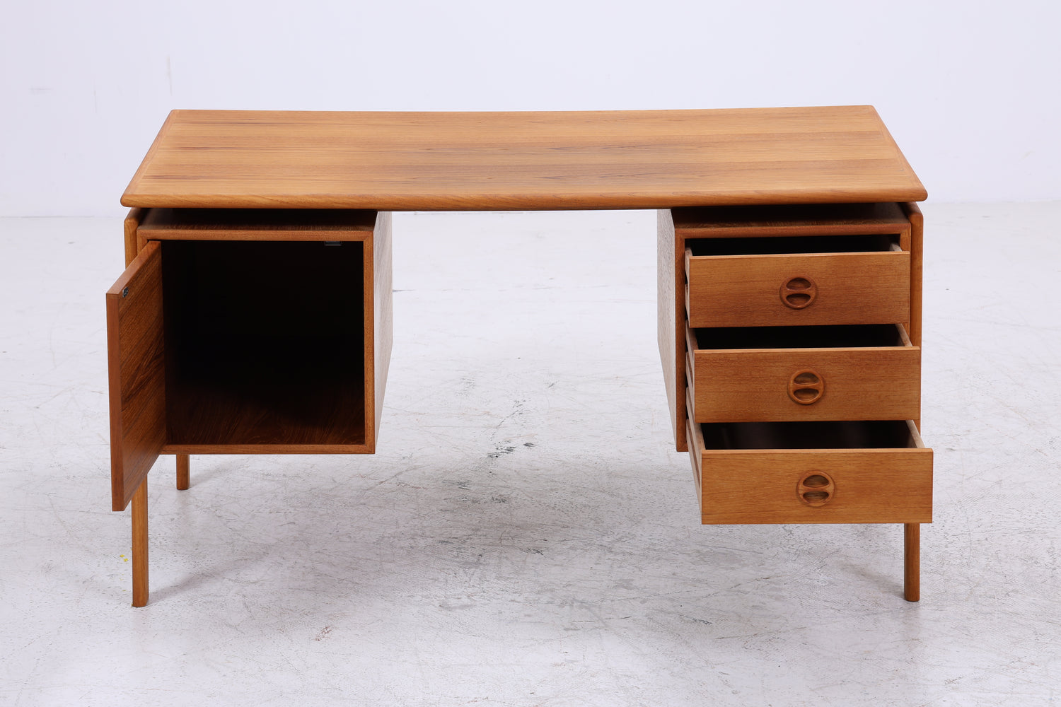 Arne Vodder Teak Schreibtisch | Danish Design Desk | Mid Century Büro