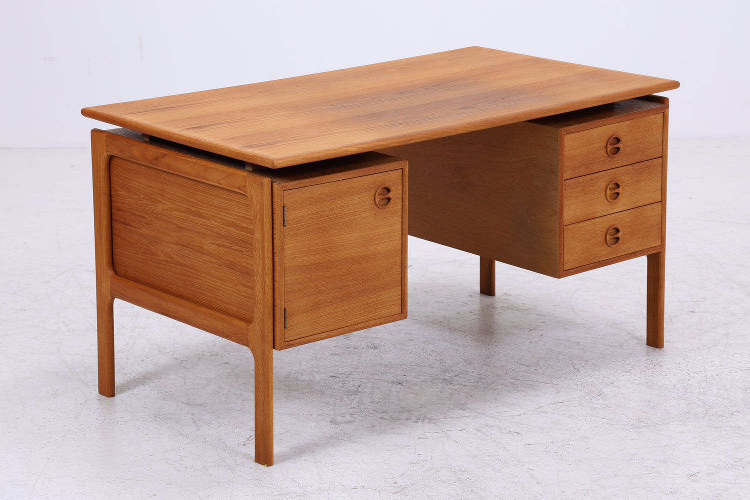 Arne Vodder Teak Schreibtisch | Danish Design Desk | Mid Century Büro
