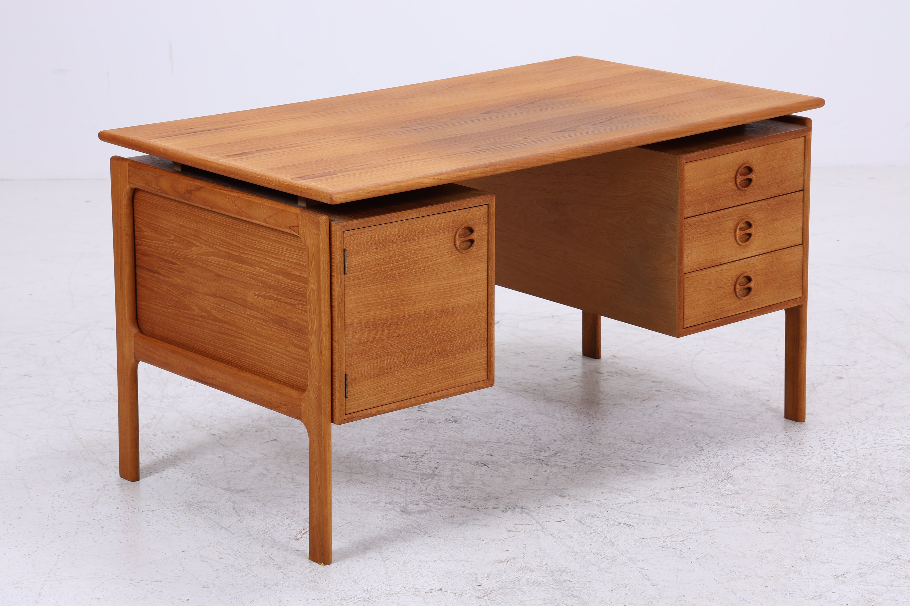 Arne Vodder Teak Schreibtisch | Danish Design Desk | Mid Century Büro
