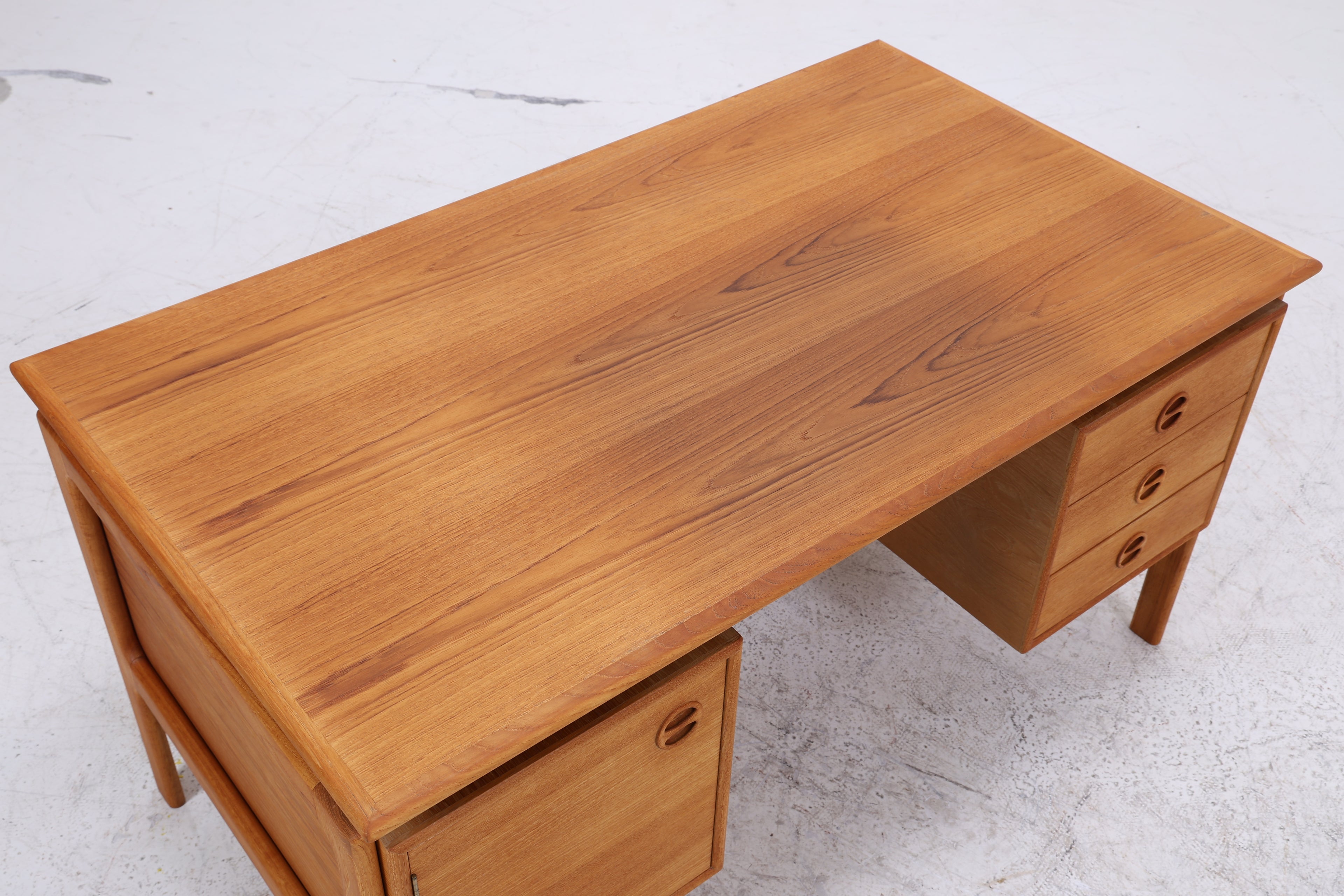 Arne Vodder Teak Schreibtisch | Danish Design Desk | Mid Century Büro
