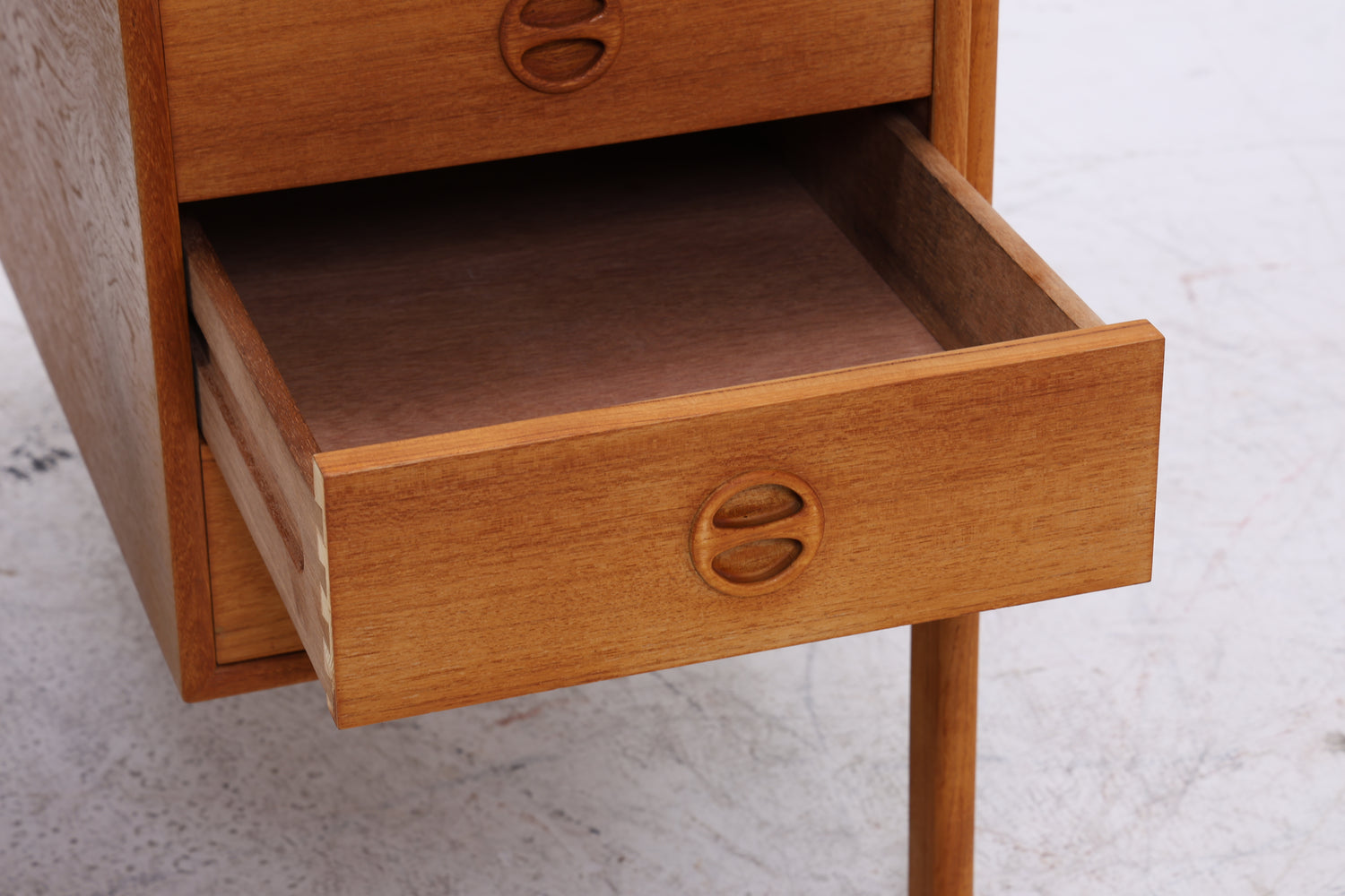 Arne Vodder Teak Schreibtisch | Danish Design Desk | Mid Century Büro