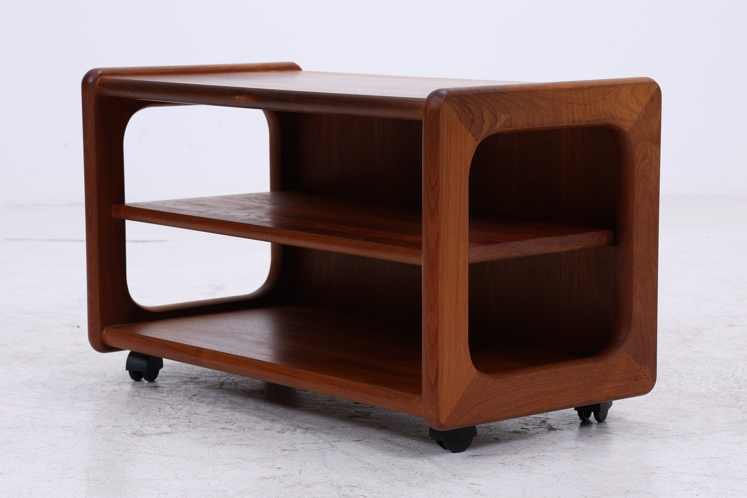 Teak Servierwagen | Danish Design Barwagen | Mid Century Rollwagen