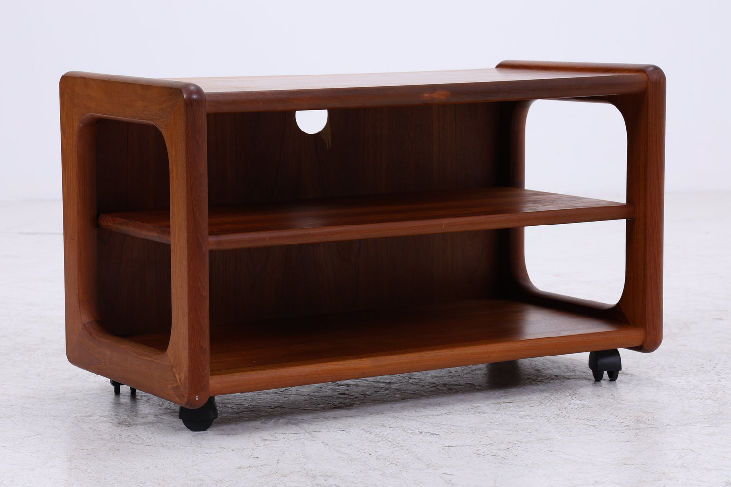 Teak Servierwagen | Danish Design Barwagen | Mid Century Rollwagen