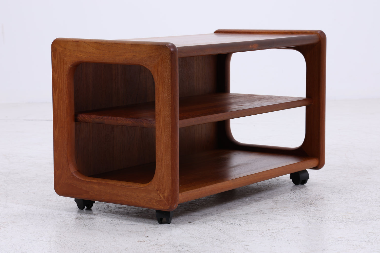 Teak Servierwagen | Danish Design Barwagen | Mid Century Rollwagen
