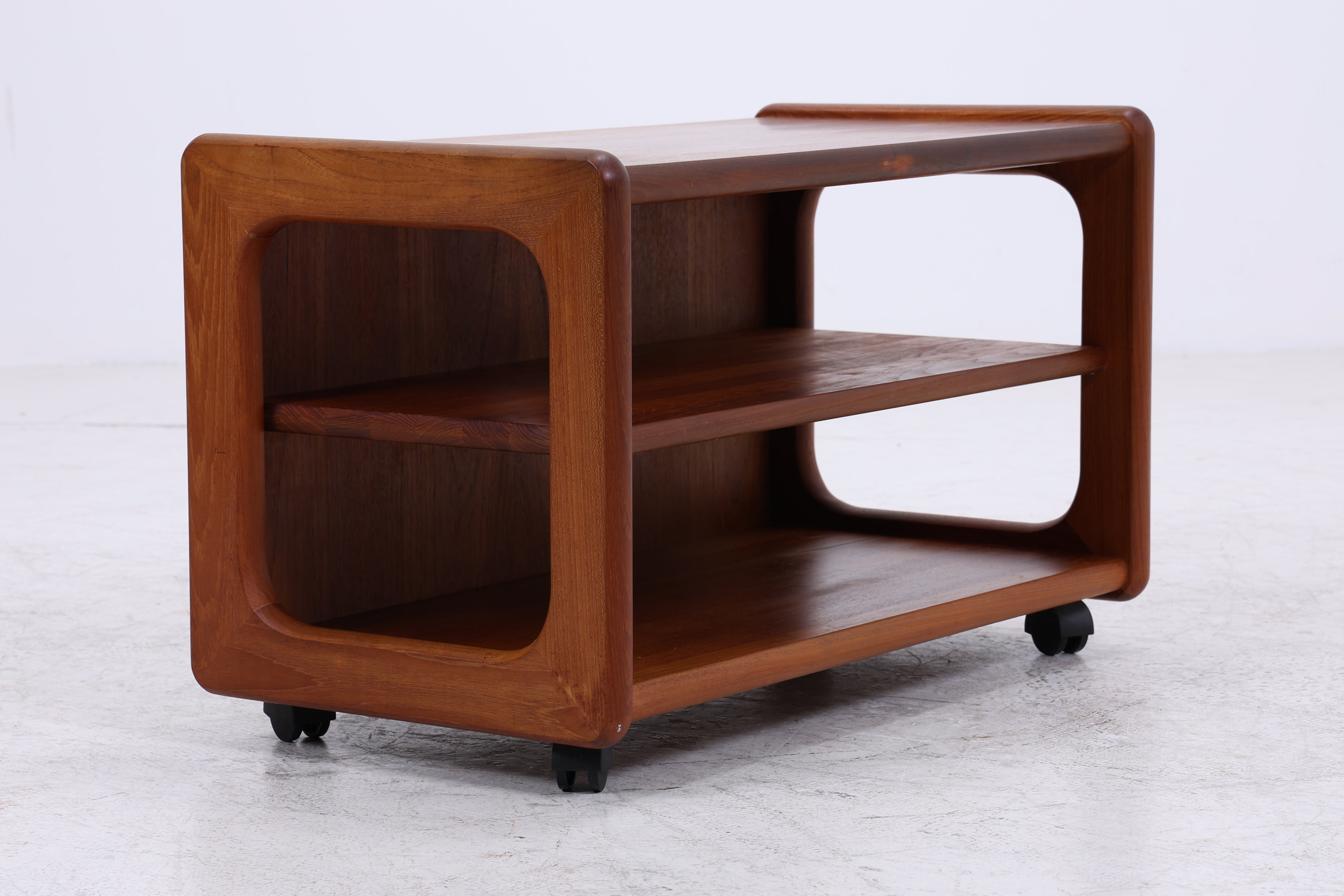 Teak Servierwagen | Danish Design Barwagen | Mid Century Rollwagen