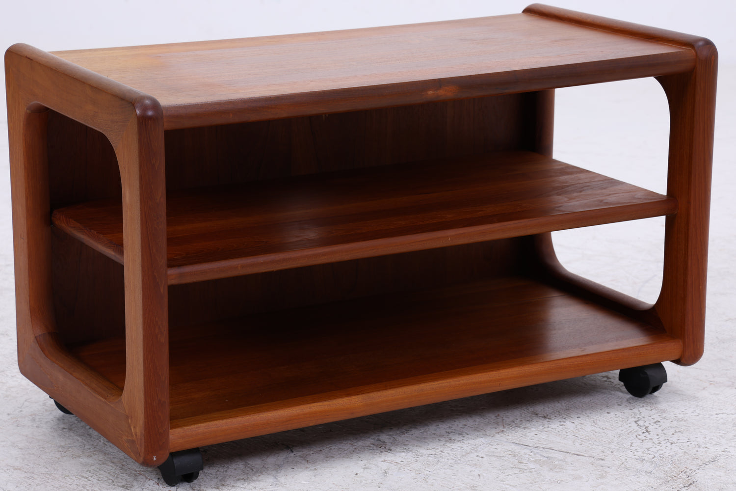 Teak Servierwagen | Danish Design Barwagen | Mid Century Rollwagen