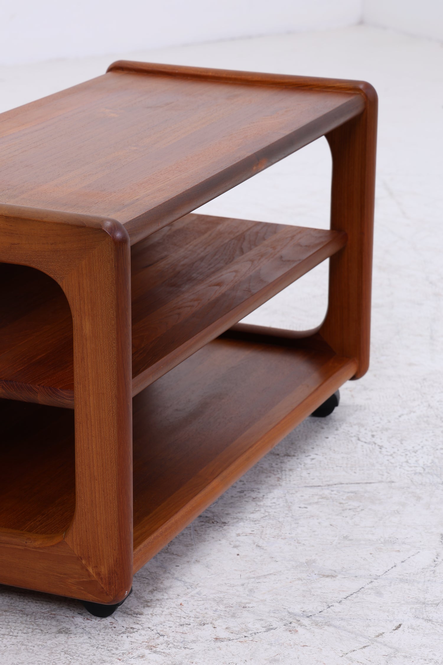 Teak Servierwagen | Danish Design Barwagen | Mid Century Rollwagen