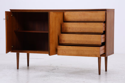 Vintage Sideboard | Mid Century Kommode | Nussbaum Anrichte 60er Jahre