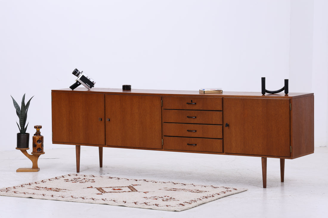 Vintage Teak Sideboard | Mid Century Anrichte | 60er Jahre