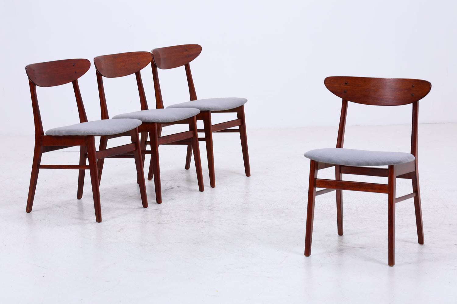 Vintage Farstrup Stühle | Danish Design | 4er Set | Mid Century