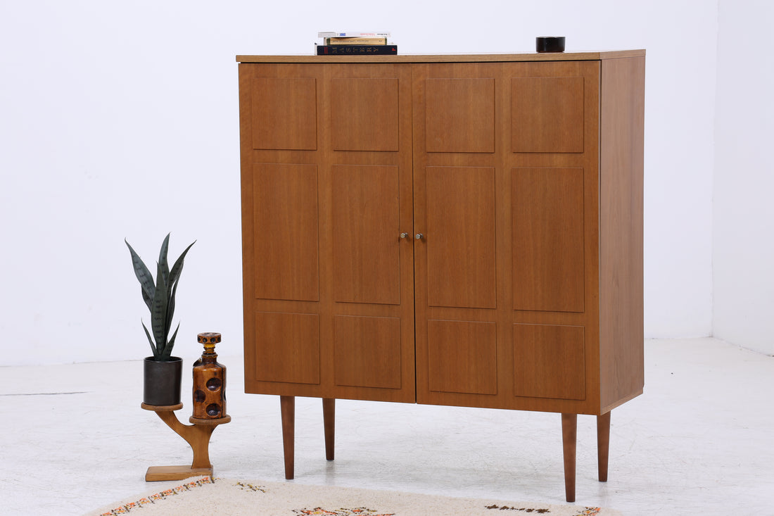 Vintage Wäscheschrank | Mid Century Schrank | 60er Jahre
