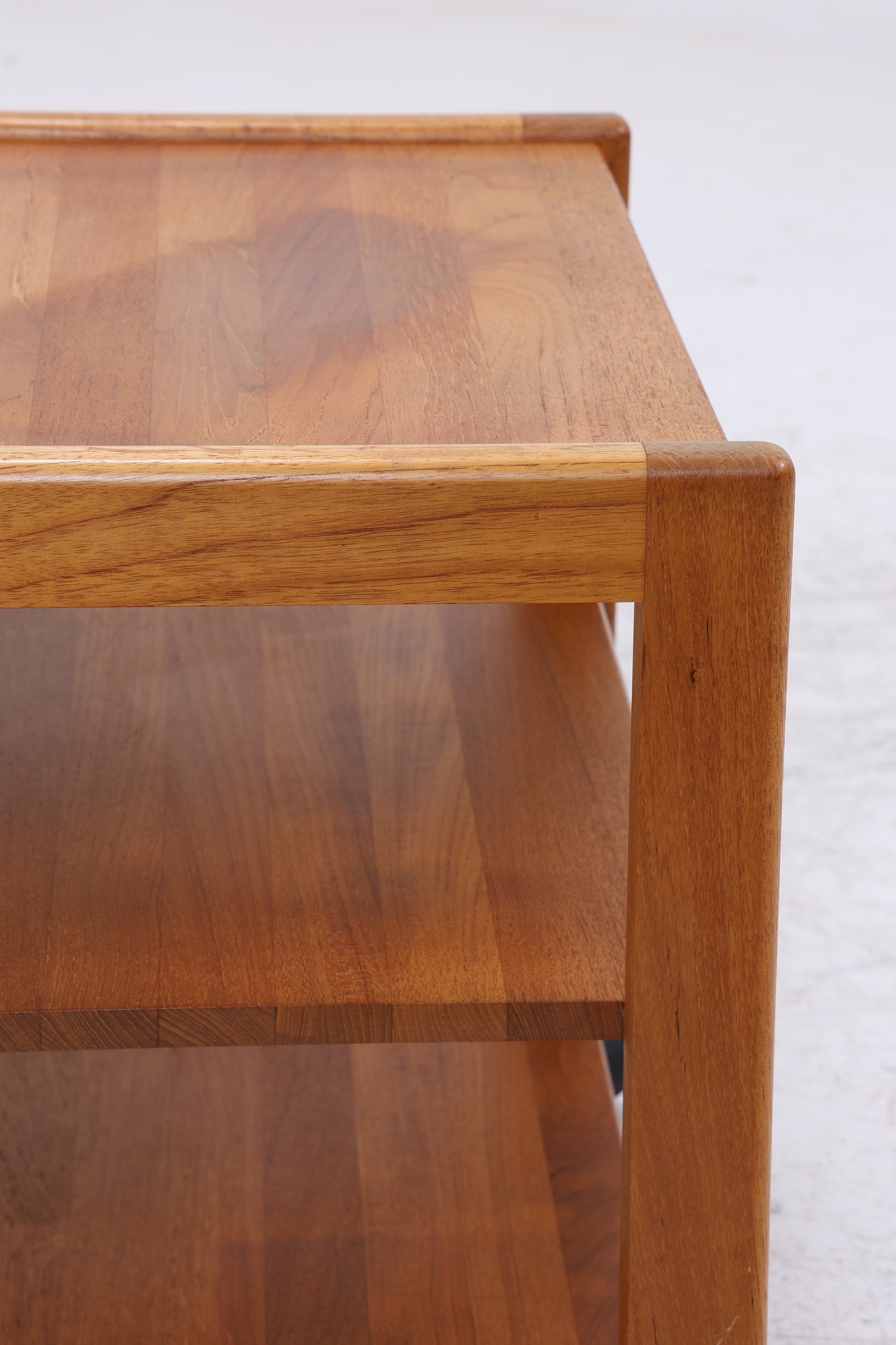 Teak Servierwagen | Mid Century Beistelltisch | Barwagen auf Rollen