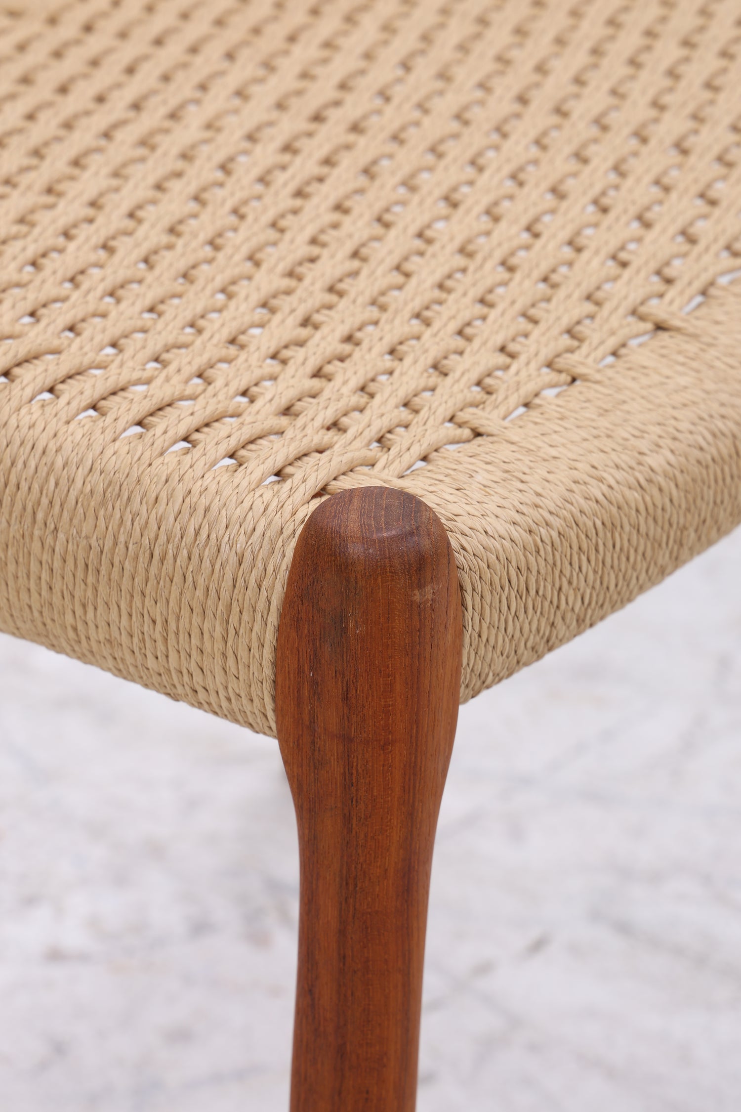 Niels Otto Møller Hocker | Modell 80A | Teak | Danish Design