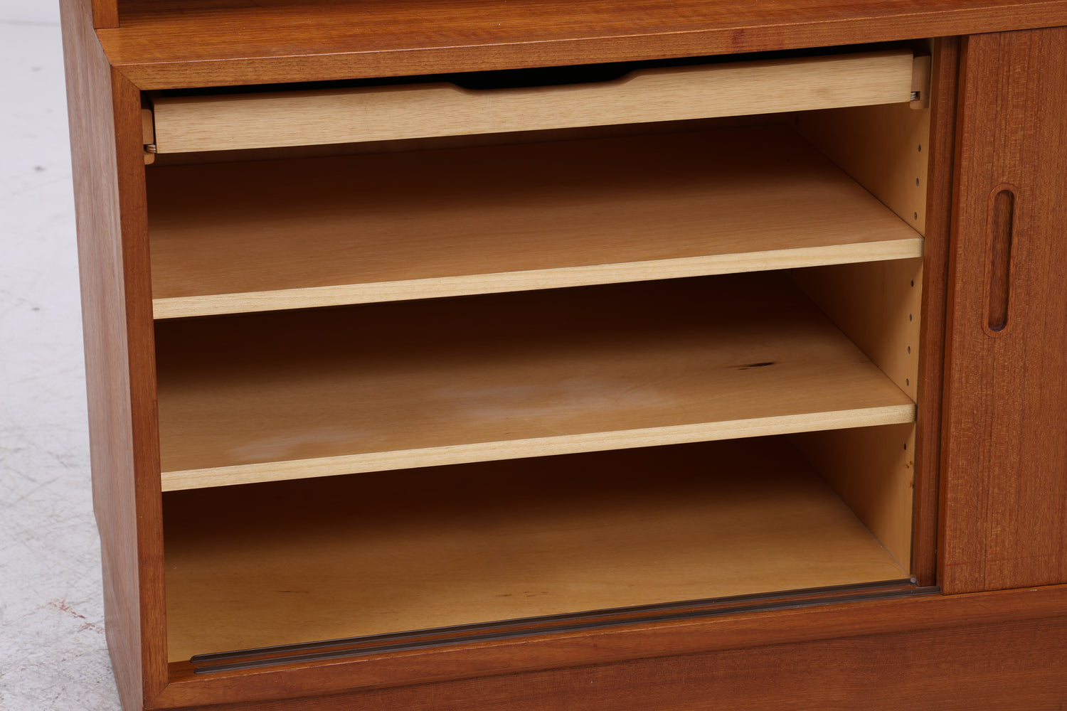 Vintage Teak Schrank von Poul Hundevad | Danish Design | Mid Century Vitrine