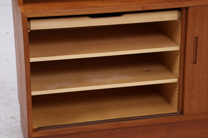 Vintage Teak Schrank von Poul Hundevad | Danish Design | Mid Century Vitrine
