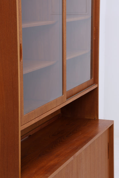 Vintage Teak Schrank von Poul Hundevad | Danish Design | Mid Century Vitrine