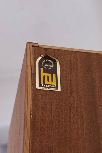 Vintage Teak Schrank von Poul Hundevad | Danish Design | Mid Century Vitrine