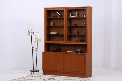 Vintage Teak Schrank von Poul Hundevad | Danish Design | Mid Century Vitrine