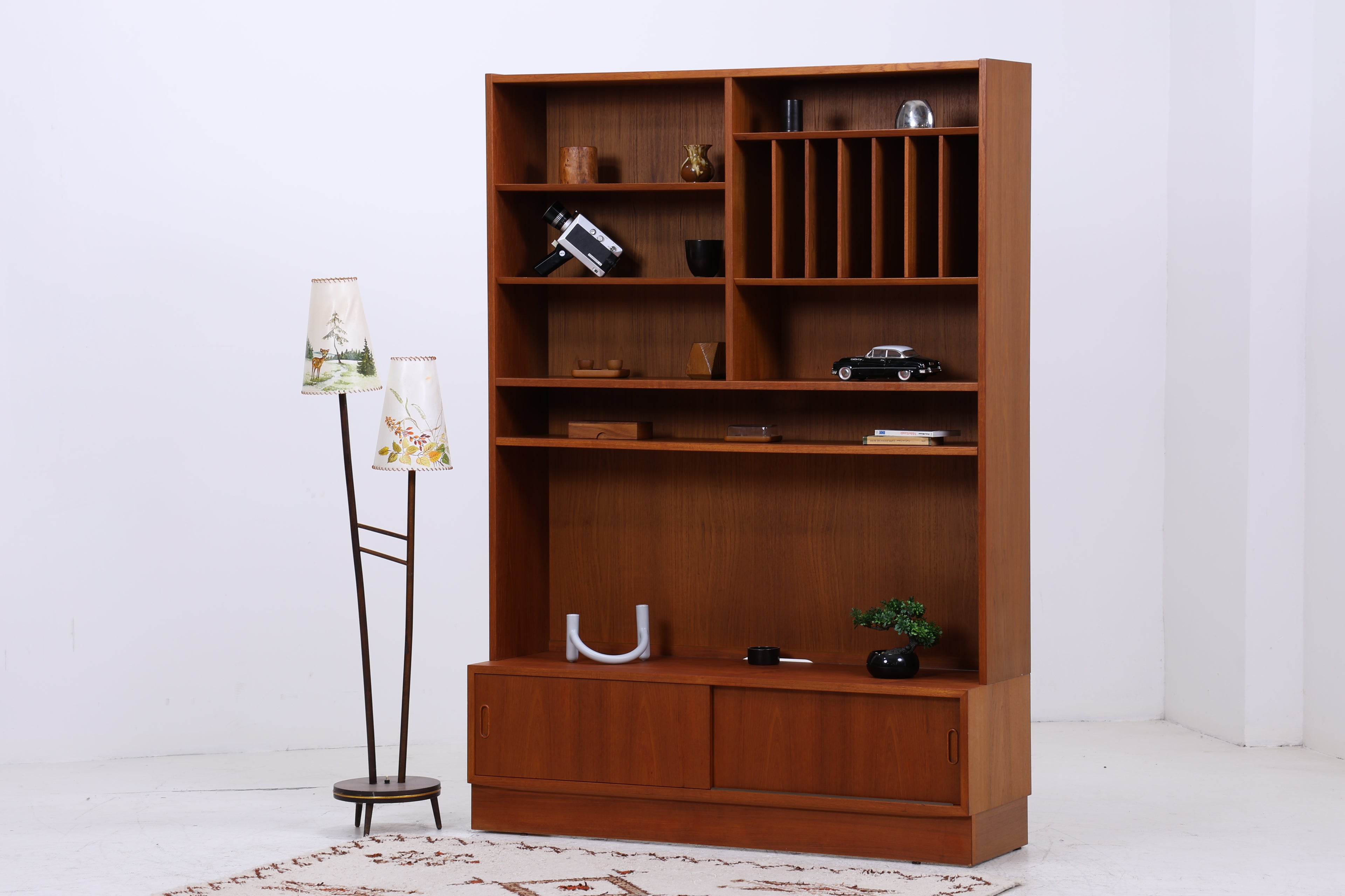 Poul Hundevad Teak Regalwand | Danish Design | Mid Century Schrank