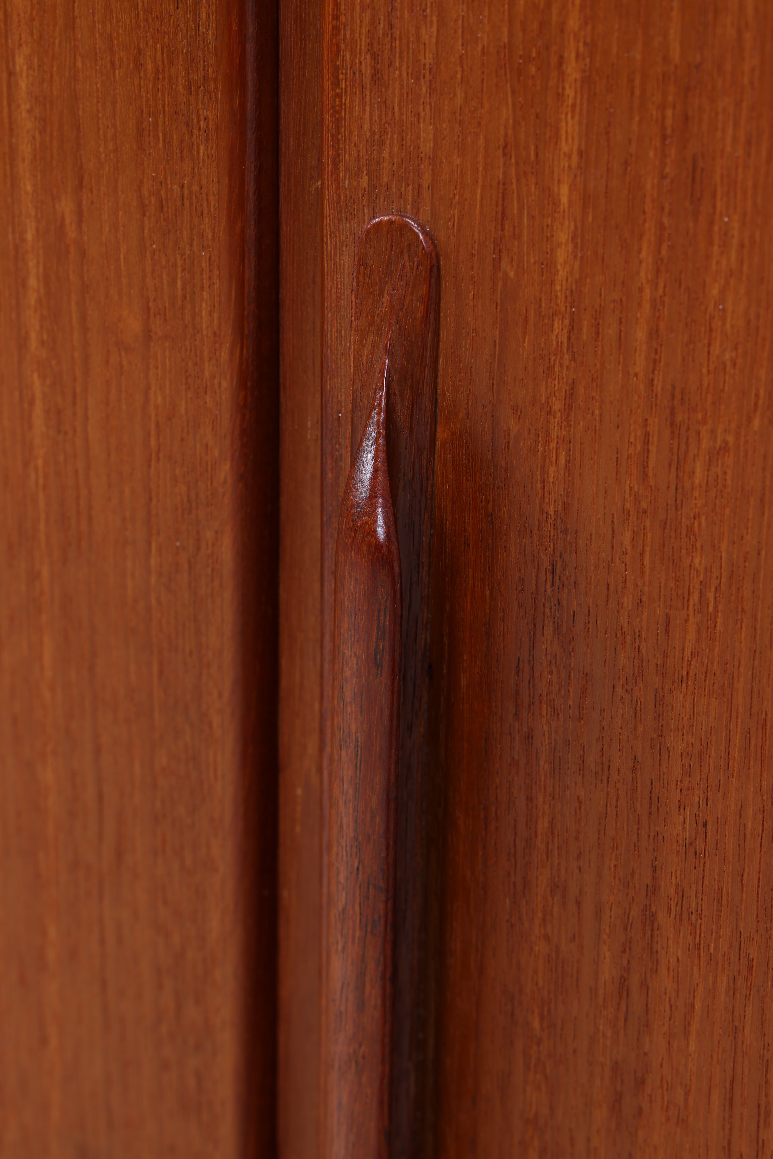 Vintage Teak Highboard von Heinrich Riestenpatt | Mid Century Schrank | Danish Design