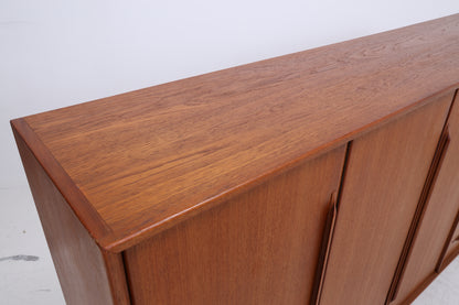 Vintage Teak Highboard von Heinrich Riestenpatt | Mid Century Schrank | Danish Design