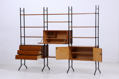 Vintage Teak Wohnwand | Modular Regal System | Mid Century Danish Design