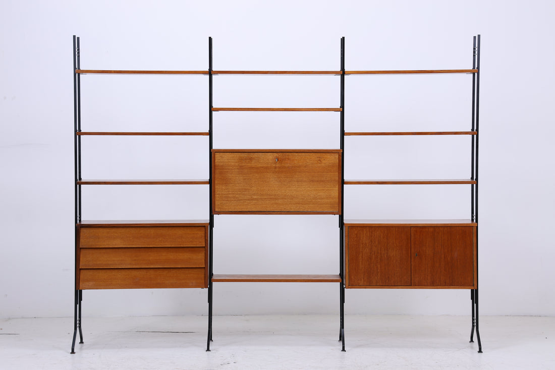 Vintage Teak Wohnwand | Modular Regal System | Mid Century Danish Design