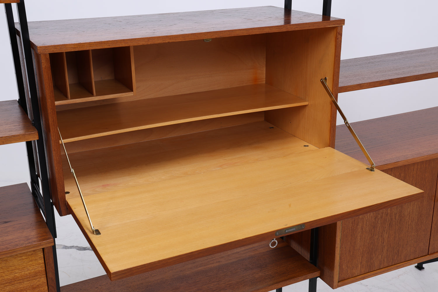 Vintage Teak Wohnwand | Modular Regal System | Mid Century Danish Design