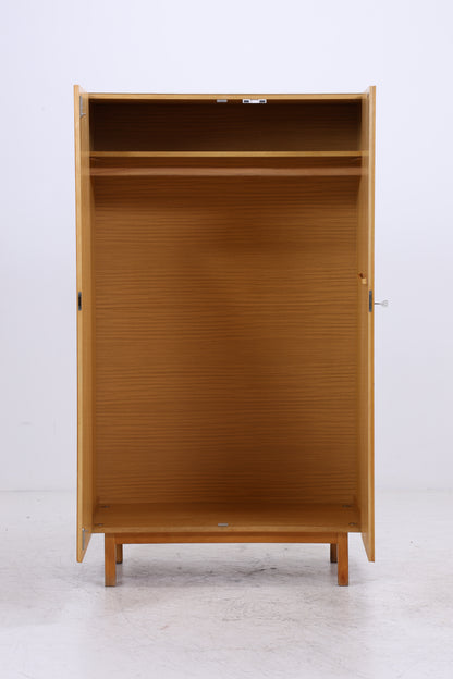 Vintage Hellerau Kleiderschrank | Mid Century Birke Wäscheschrank| DDR Design