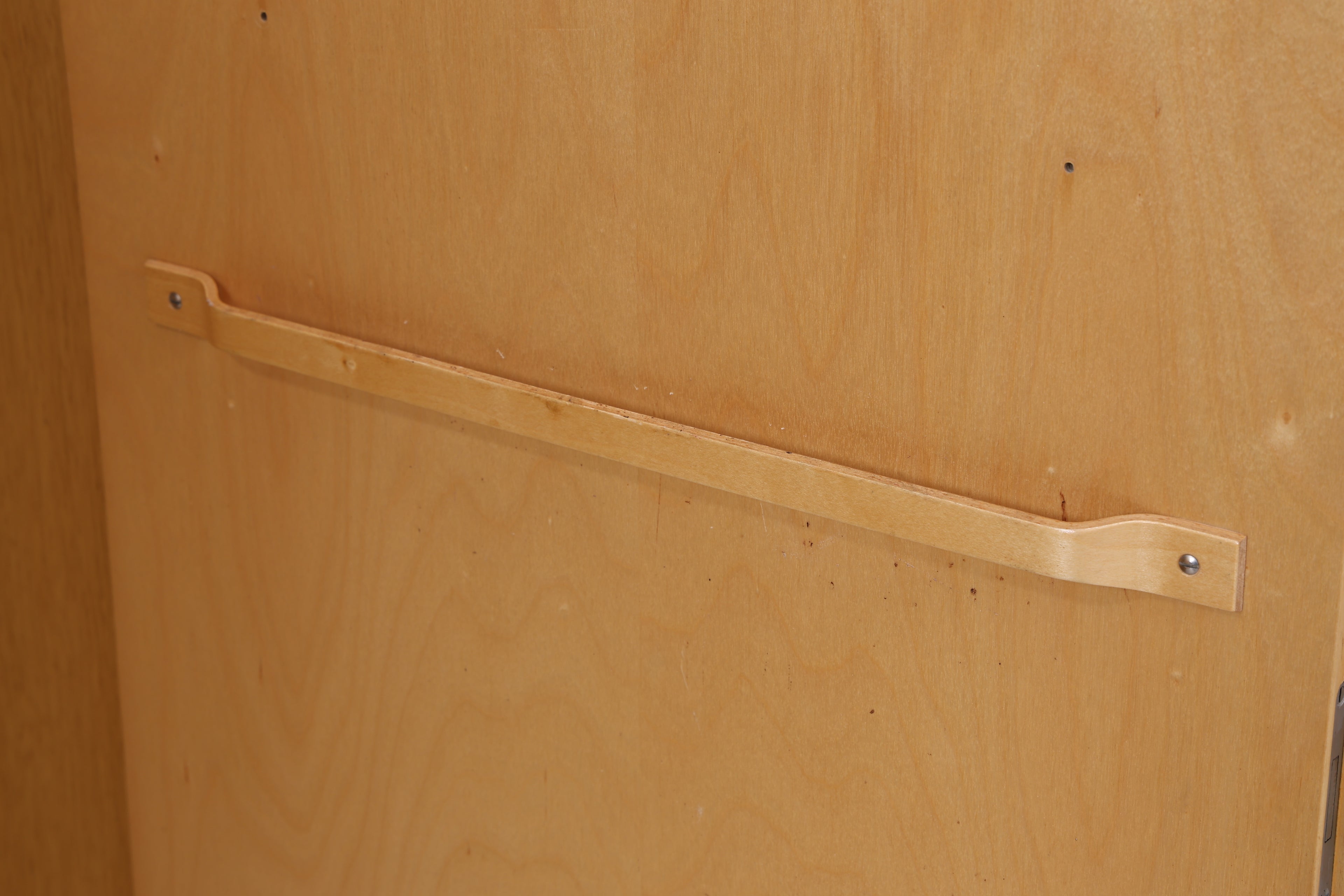 Vintage Hellerau Kleiderschrank | Mid Century Birke Wäscheschrank| DDR Design