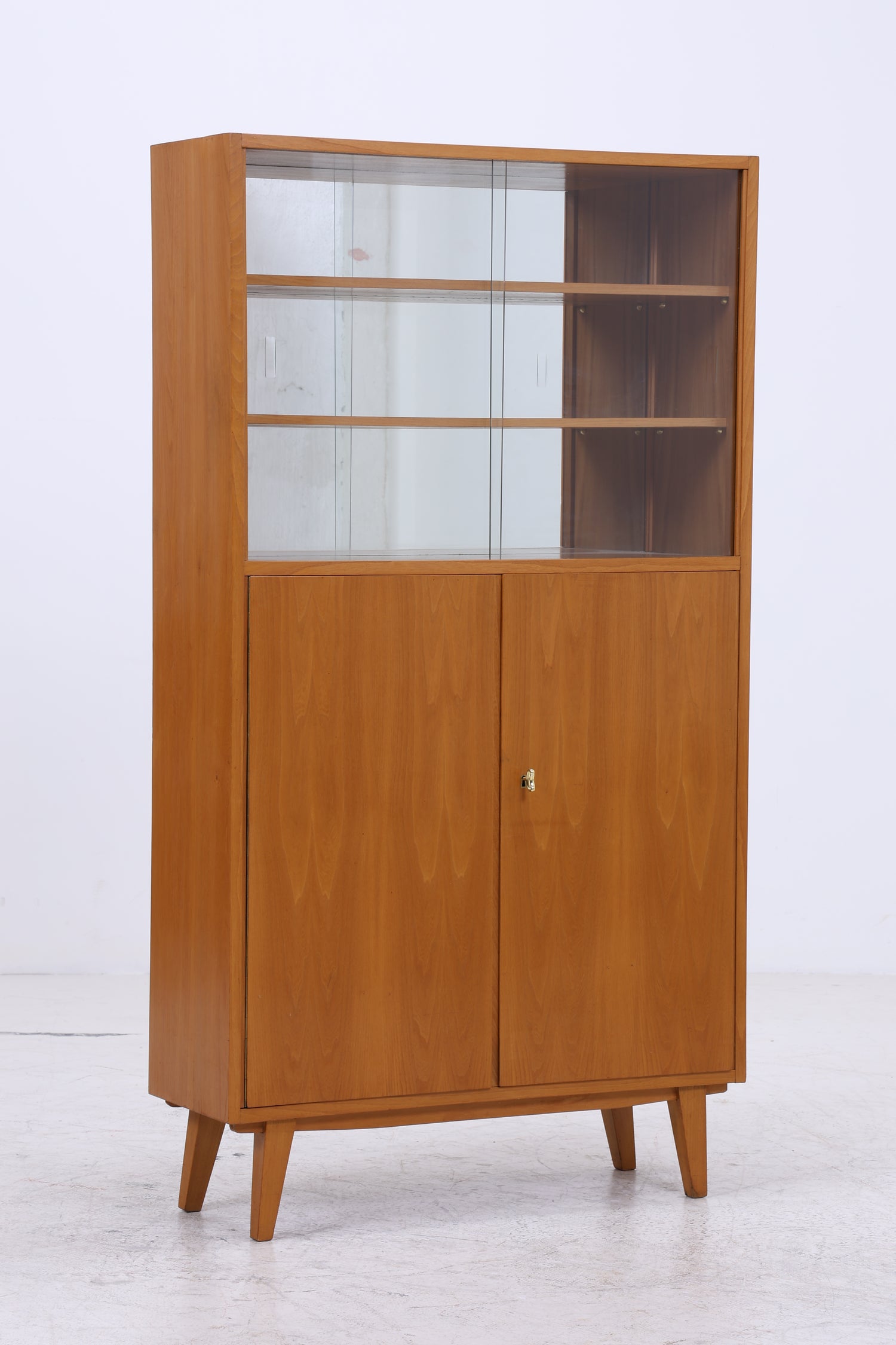 Vintage Vitrine | Mid Century Glasschrank | 60er Jahre