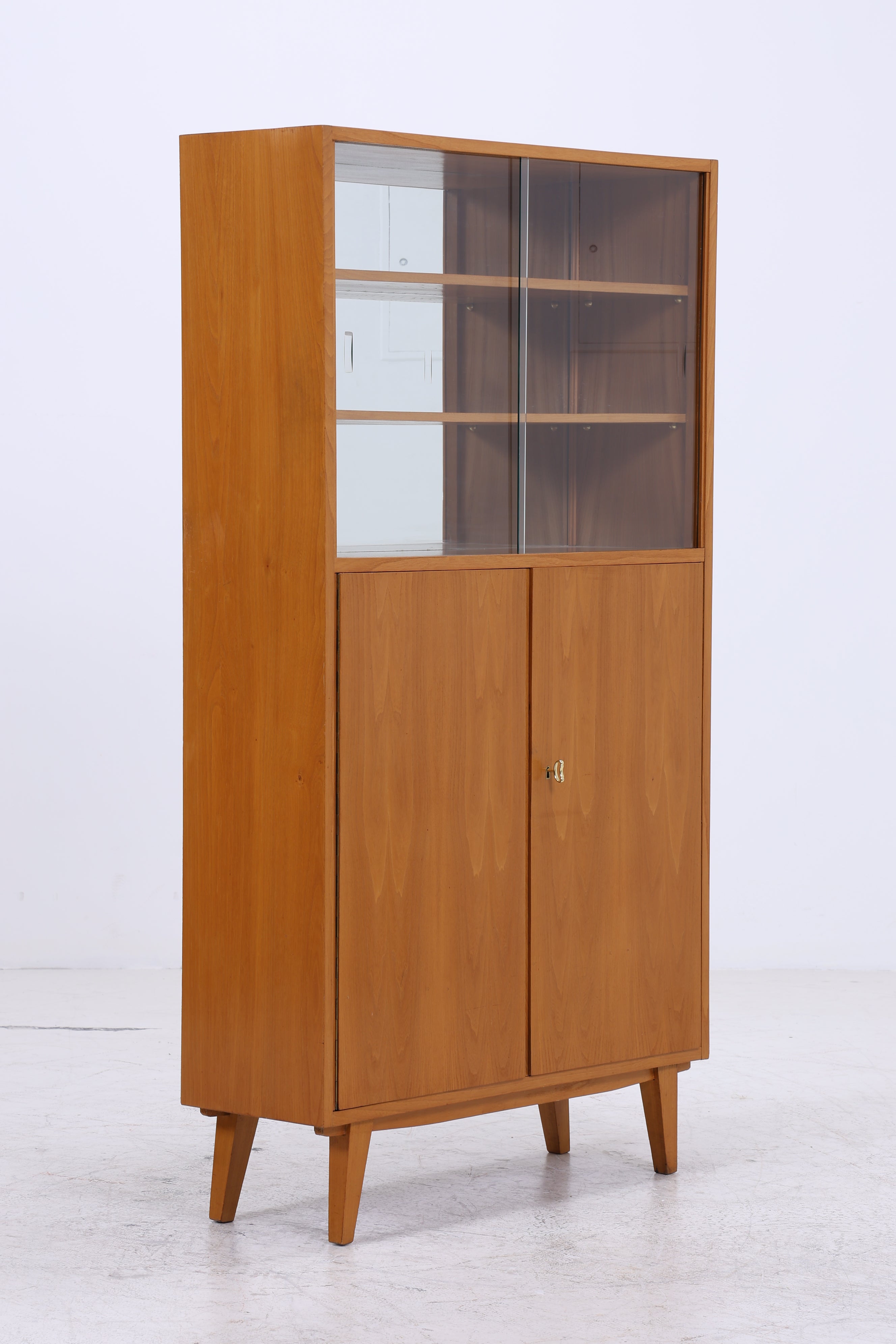 Vintage Vitrine | Mid Century Glasschrank | 60er Jahre