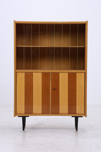 Vintage Vitrine | Mid Century Glasschrank | 50er 60er Jahre