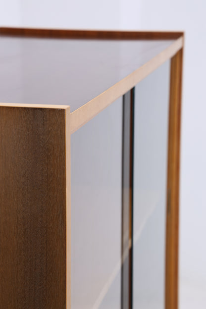 Vintage Vitrine | Mid Century Glasschrank | 50er 60er Jahre