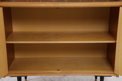 Vintage Vitrine | Mid Century Glasschrank | 50er 60er Jahre