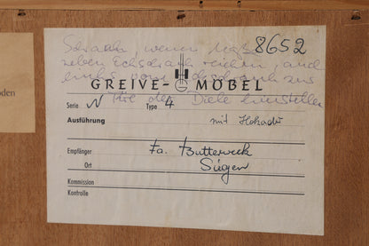 Vintage Wäscheschrank | Mid Century Schrank | 50er 60er Jahre