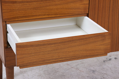 Vintage Nussbaum Sideboard | Mid Century Anrichte| 60er Jahre