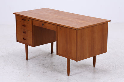 Vintage Teak Schreibtisch | Mid Century Arbeitstisch | Danish Design