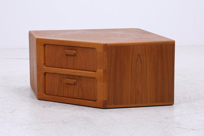 Vintage Dyrlund Teak Eckkommode | Danish Design | Mid Century Kommode